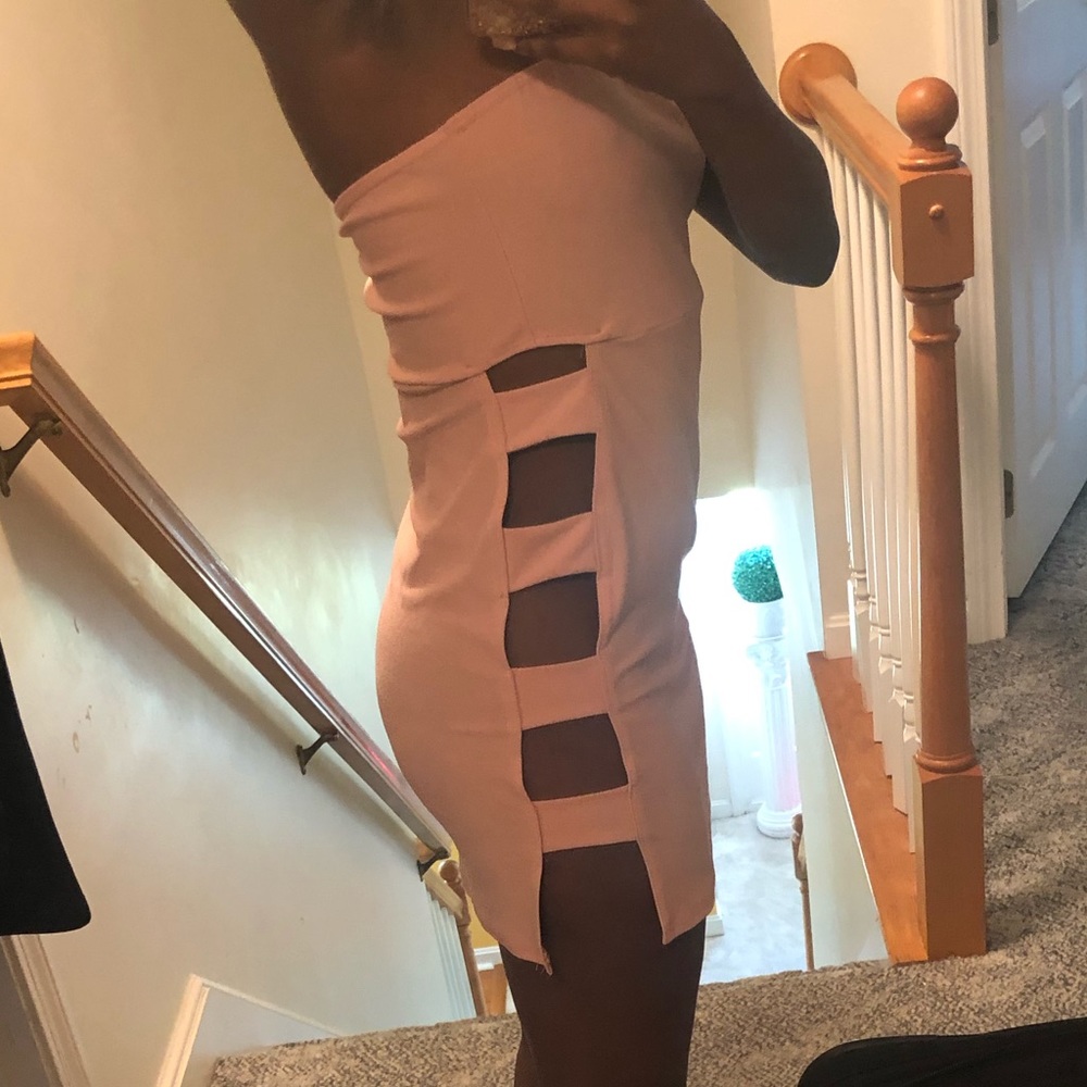 Pink Bodycon Dress